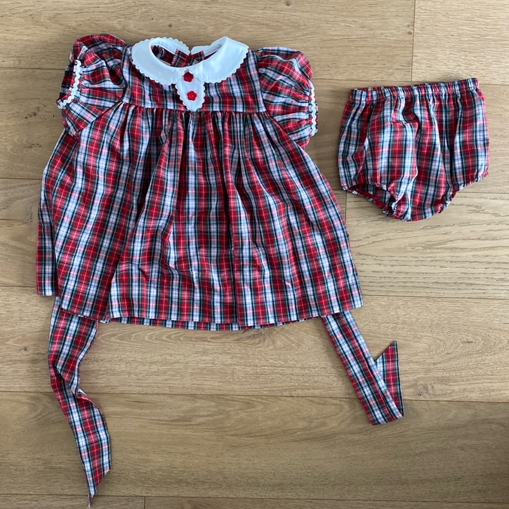 TBBC Mary Dal Bloomer Set-Sea Pines Plaid